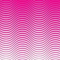 abstract herhaling roze horizontaal Golf glad lijn patroon. vector