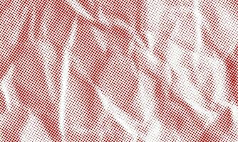 vector halftone verfrommeld papier structuur bedekking