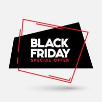 Black Friday verkoop vectorillustratie vector