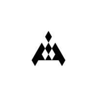 eerste brief een logo vector ontwerp sjabloon modern