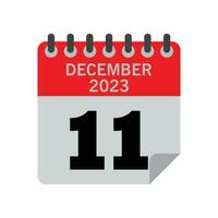december kalender aantal vector