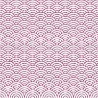roze Japans Golf patroon achtergrond. Japans naadloos patroon vector. golven achtergrond illustratie. voor kleding, omhulsel papier, achtergrond, achtergrond, geschenk kaart. vector