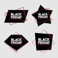 Black Friday verkoop vectorillustratie vector