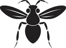 zwart vector mier logo de belichaming van verfijning stoutmoedig zwart mier icoon vector logo uitmuntendheid