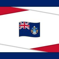 tristan da cunha vlag abstract achtergrond ontwerp sjabloon. tristan da cunha onafhankelijkheid dag banier sociaal media na. tristan da cunha vector