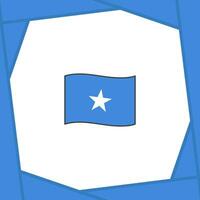 Somalië vlag abstract achtergrond ontwerp sjabloon. Somalië onafhankelijkheid dag banier sociaal media na. Somalië banier vector