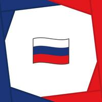 Rusland vlag abstract achtergrond ontwerp sjabloon. Rusland onafhankelijkheid dag banier sociaal media na. Rusland banier vector