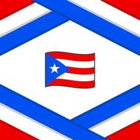 puerto rico vlag abstract achtergrond ontwerp sjabloon. puerto rico onafhankelijkheid dag banier sociaal media na. puerto rico sjabloon vector