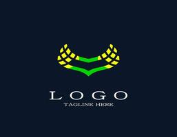 gemakkelijk maïs logo. elegant boerderij logo ontwerp illustratie. landbouw symbool. groente logo. illustratie van tarwe, graan, rijst, maïs in vlak stijl ontwerp. vector