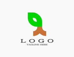 groeit fabriek logo icoon. gemakkelijk zaailing icoon vector illustratie. een geschikt landbouw logo voor uw bedrijf en Product naam.