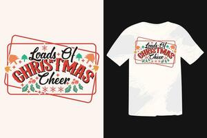 Kerstmis retro wijnoogst t-shirt ontwerp, grappig Kerstmis citaten, winter citaat, Kerstmis gezegde, vakantie eps t-shirt vector