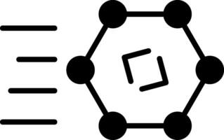 bij elkaar passen in beweging vector icoon