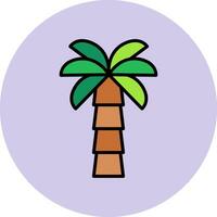 palm boom vector icoon