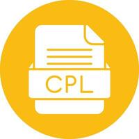 cpl het dossier formaat vector icoon