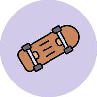 skateboard vector pictogram