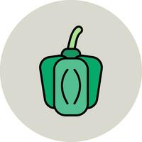 groen peper vector icoon