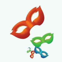 carnaval masker 10 vector