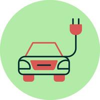 elektrische auto vector icon