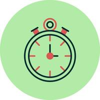 stopwatch vector pictogram