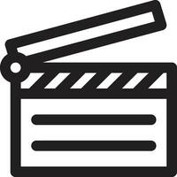 film filmklapper vector icon