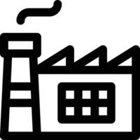 fabriek vector pictogram