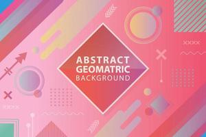 abstract geometrisch futuristisch achtergrondontwerp vector