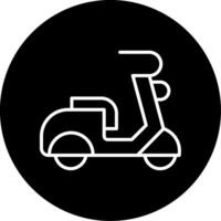 scooter vector pictogram