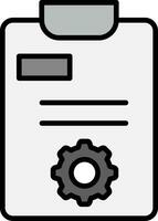 Klembord vector pictogram