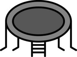 trampoline vector icoon