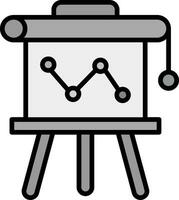 presentatie vector pictogram