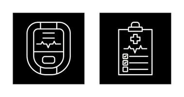 oximeter en medisch icoon vector