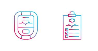 oximeter en medisch icoon vector