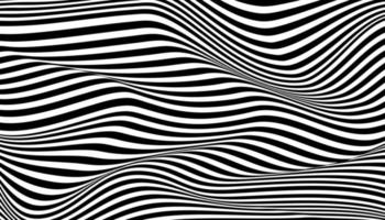 zwart-wit optische illusie achtergrond vector