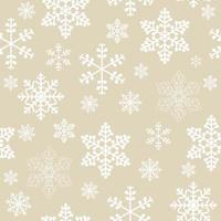 Kerstmis nieuwjaar naadloze patroon mooie textuur, sneeuwvlokken vector
