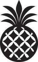 minimalistisch ananas vector chique ananas logo concept