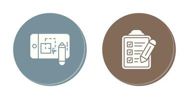 Pathfinder en checklist icoon vector