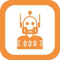 robot vector pictogram