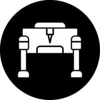 3D-printer vector pictogram