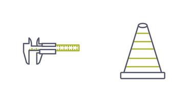 ijshoorntje en remklauwen icoon vector