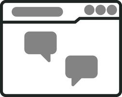 chat vector pictogram