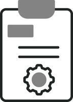 Klembord vector pictogram