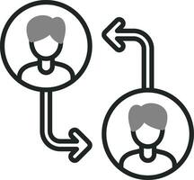 feedback vector pictogram