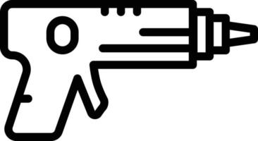 lijnpictogram voor lasertag vector