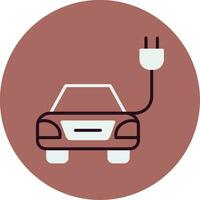 elektrische auto vector icon