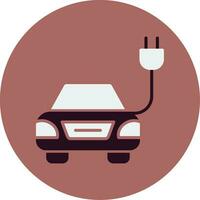 elektrische auto vector icon