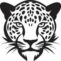 elegant panter zwart vector luipaard logo majestueus majesteit zwart luipaard icoon uitmuntendheid