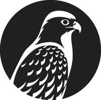 vector roofvogel symbool dodelijk silhouet inktachtig zwart jager antenne dominantie