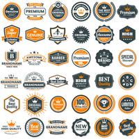 Vintage Retro Vector Logo voor banner