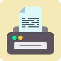 printer vector pictogram