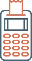 pos terminal vector icoon